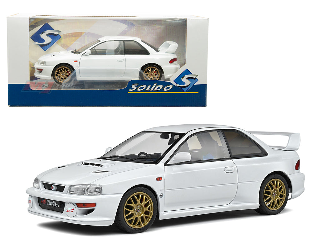 Solido 1:18 1998 Subaru Impreza 22B – Pure White