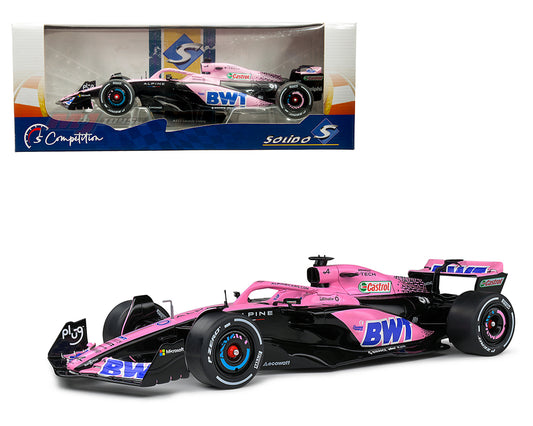 Solido 1:18 2023 Alpine A523 Presentation Version – Pink Edition – Competition