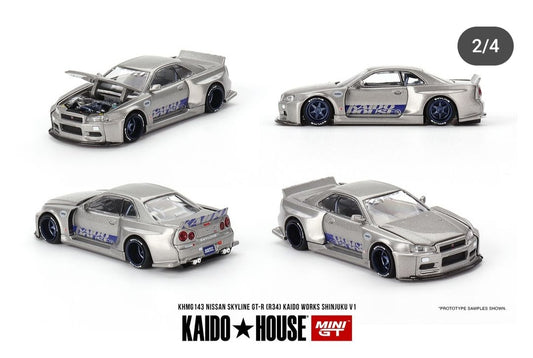 (Preorder) Kaido House Nissan Skyline R34 KHMG143