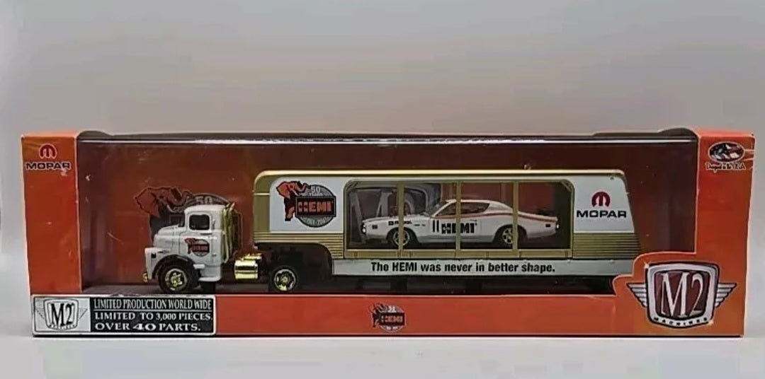 M2 Mopar 1971 CHARGER R/T HEMI and 1957 Dodge COE Chase 1/3000