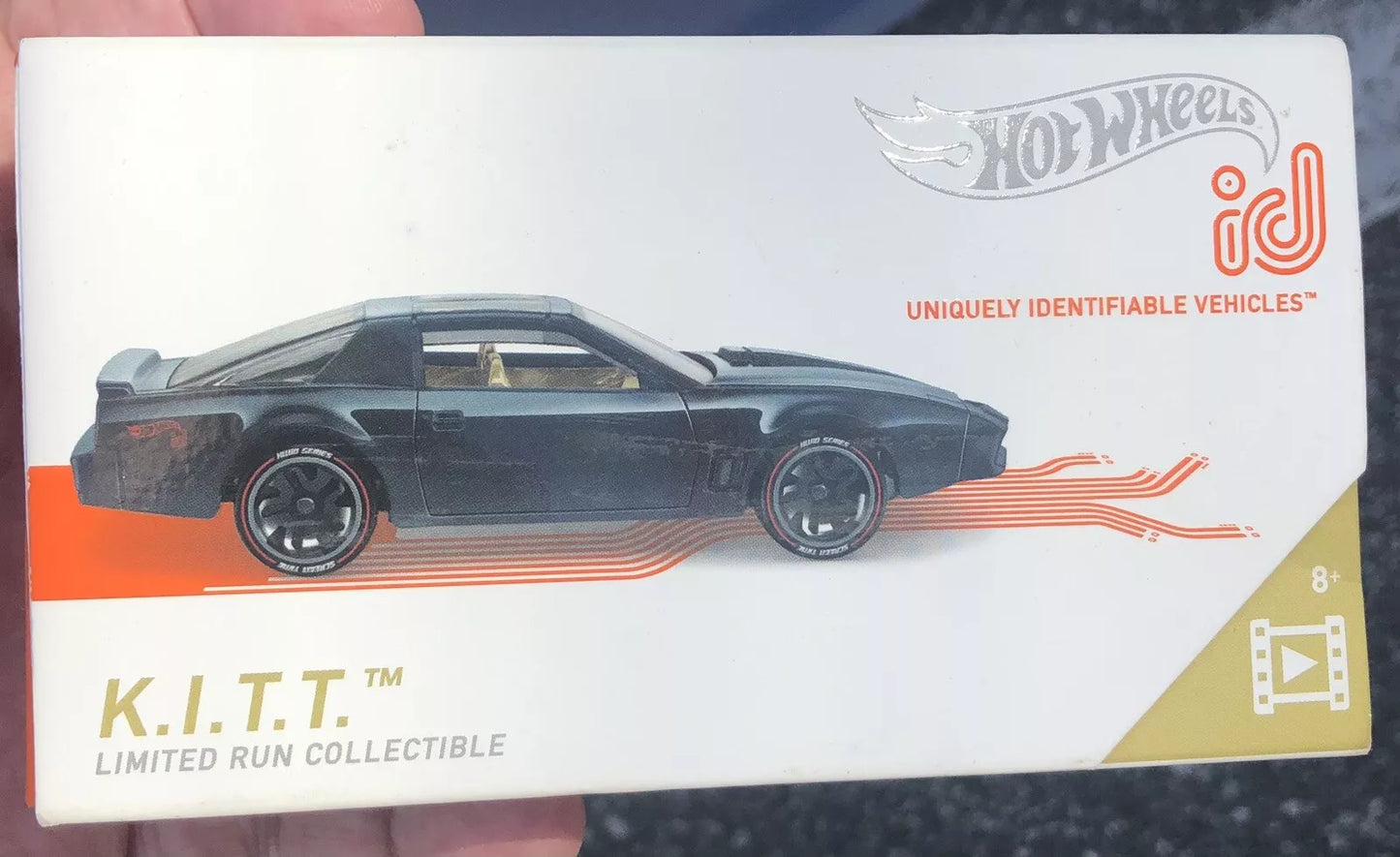 Hot Wheels ID K.I.T.T. Knight Rider Limited Run Collectible HW Screen Time