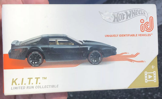 Hot Wheels ID KITT Knight Rider Limited Run Coleccionable HW Tiempo de pantalla