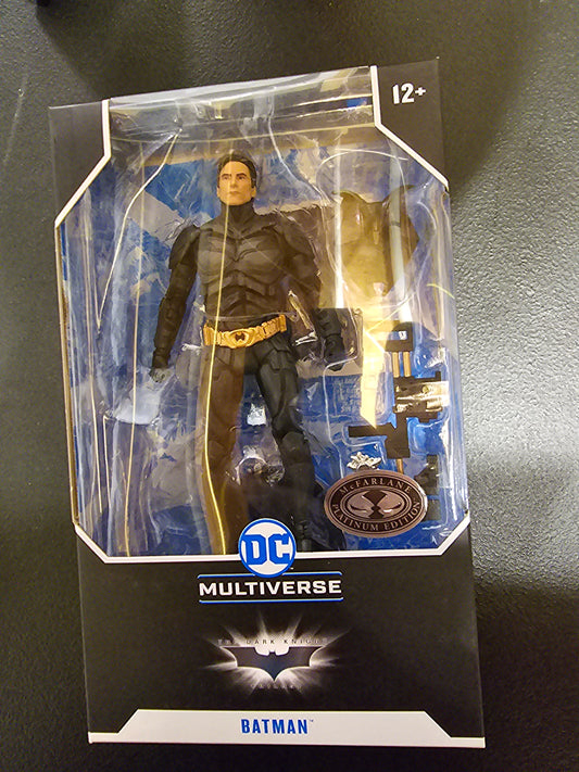 (.) Batman 7" Hong Kong Sky Dive The Dark Knight DC Multiverse McFarlane Platinum Edition