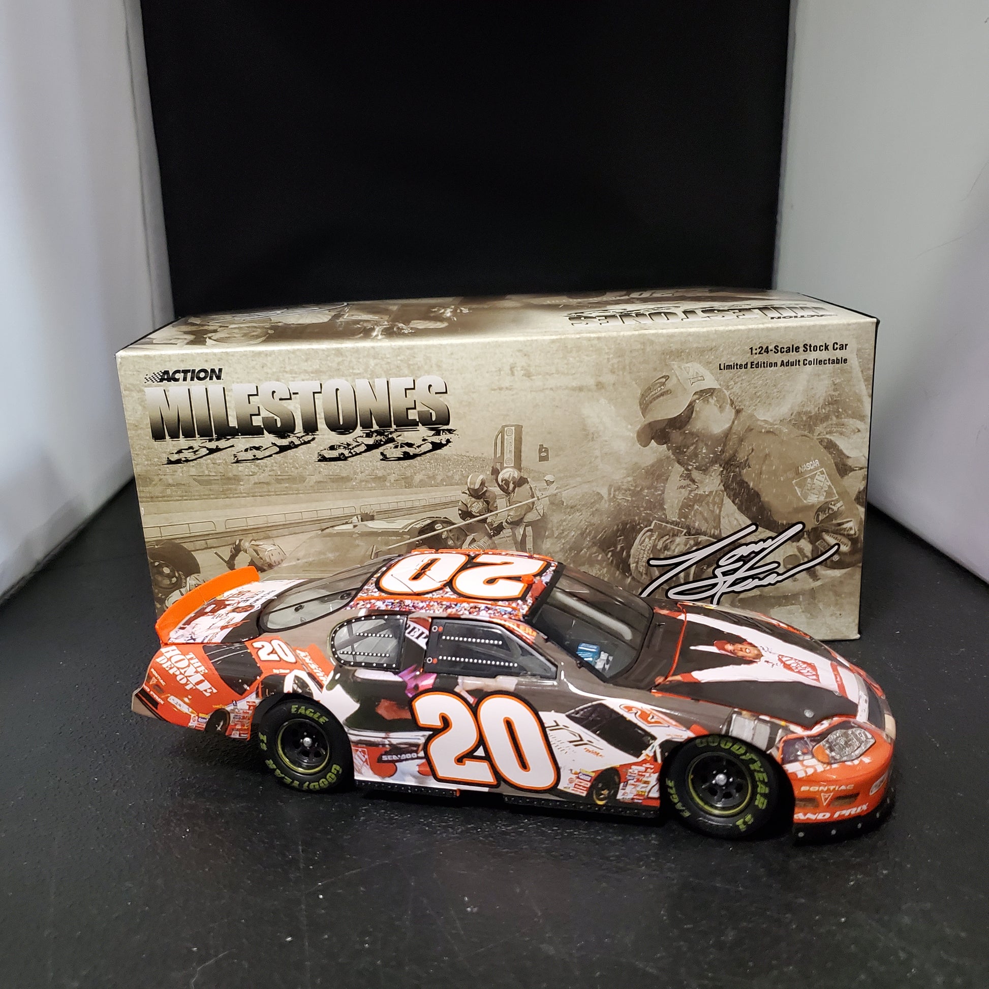 Action Racing 2005 Monte Carlo Tony Stewart #20 Milestones / 1999 Rook ...