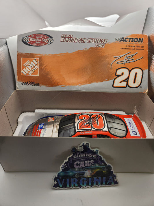 Action 1:24 Tony Stewart #20 Home Depot The Victory Lap 2003 Monte Carlo Winston