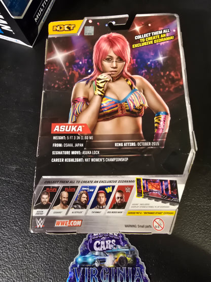 Mattel WWE Elite Collection Series #47A NXT Asuka Action Figure, 2016. NEW!