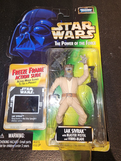 1997 Kenner | Star Wars POTF | Lak Sivrak | Collection 2 | Freeze Frame