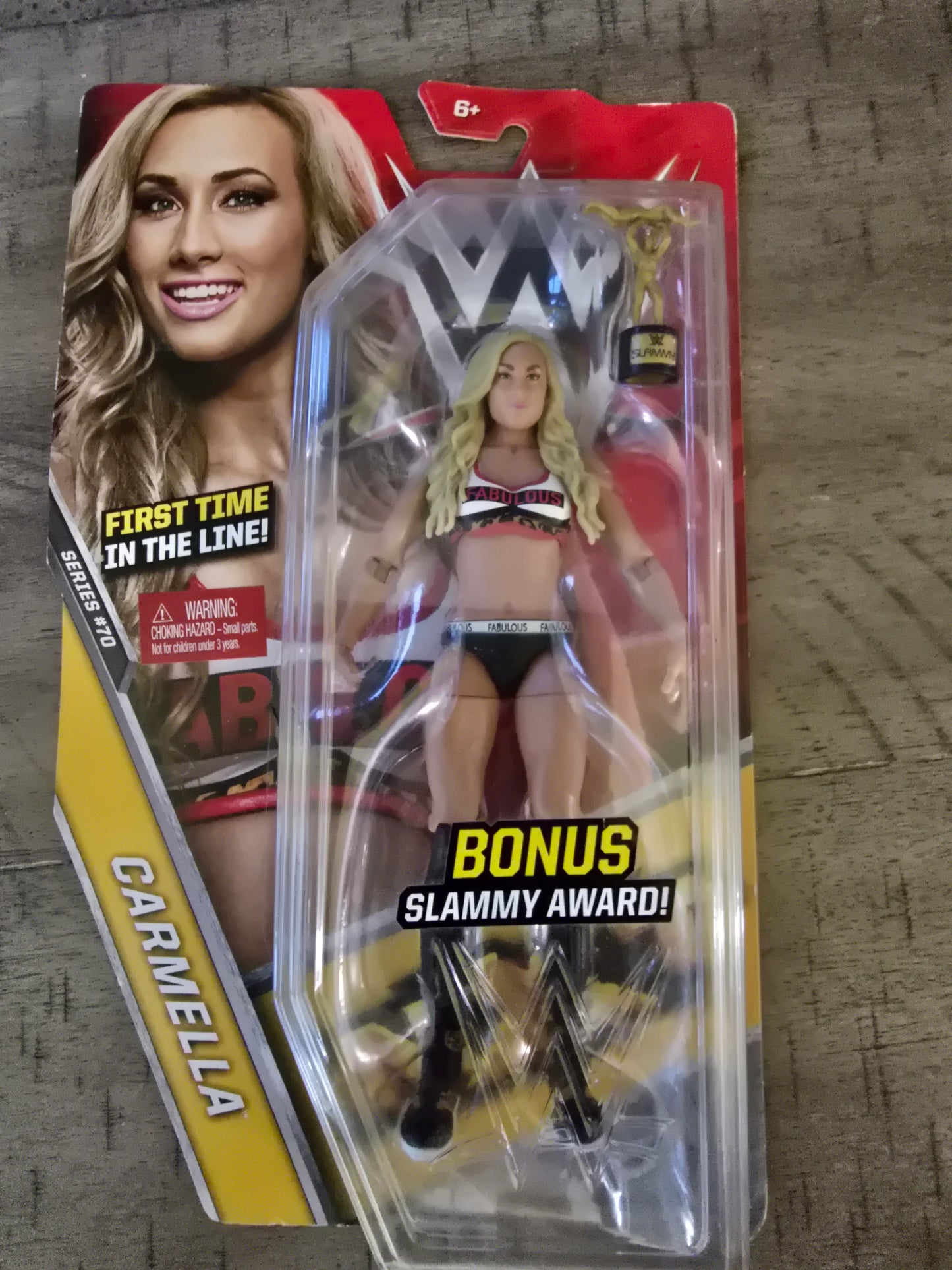 WWE Wrestling Series 70 Carmella Action Figure First Time in the Line  NEW QTY