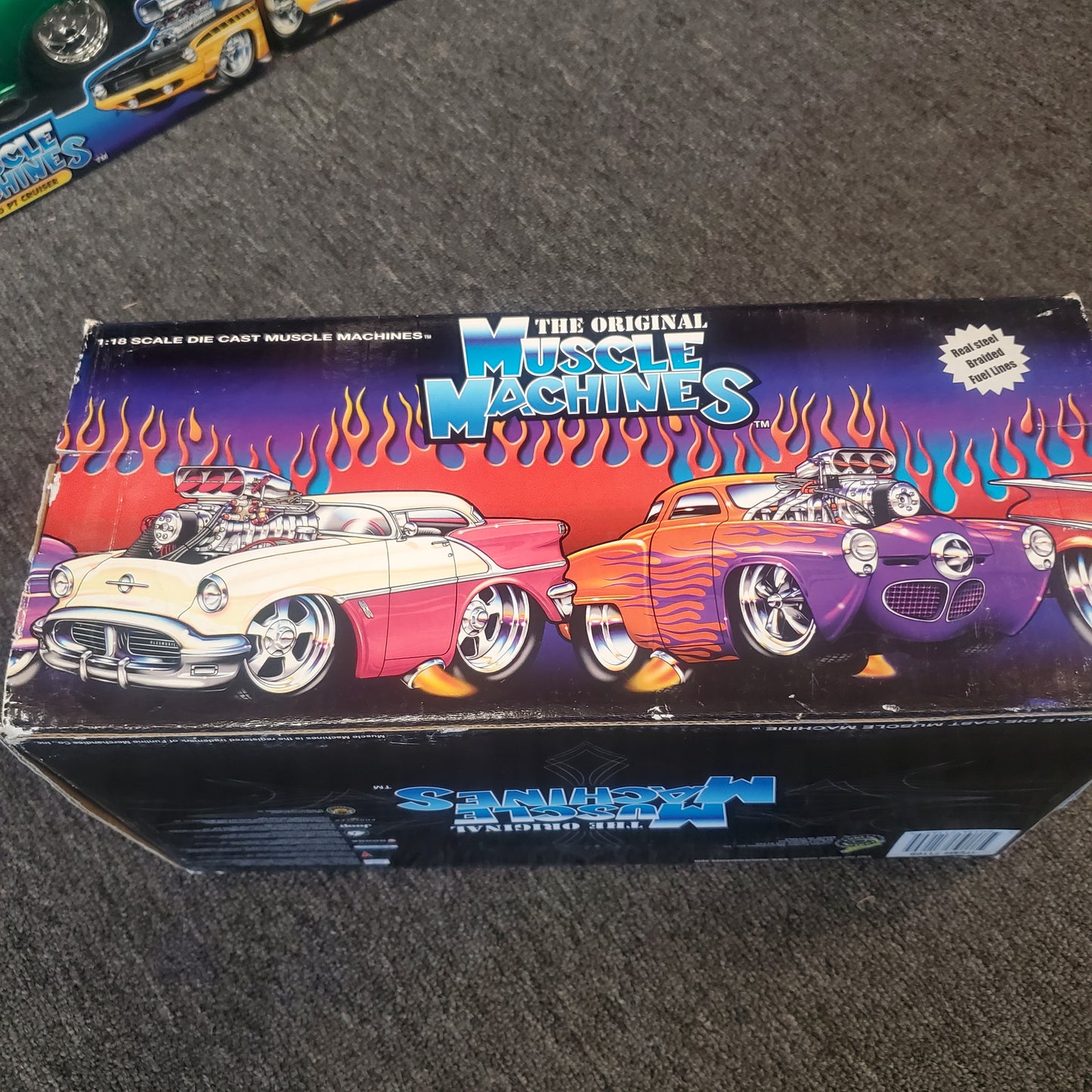 MUSCLE MACHINES '49 MERCURY 1/18 HEAVY DIE CAST #71169 Fushia