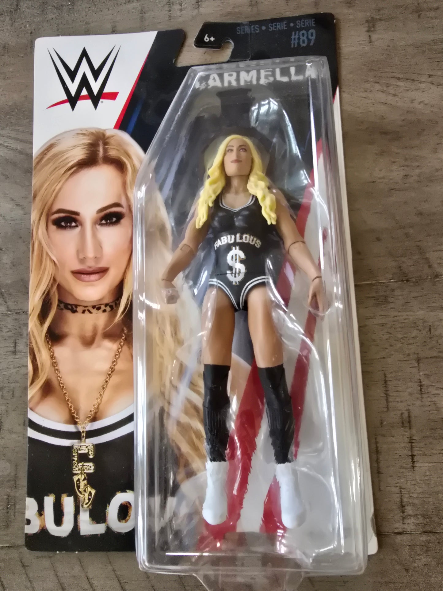 CARMELLA - WWE WWF NXT Mattel Basic Collection Series 89 Action Figure BRAND NEW