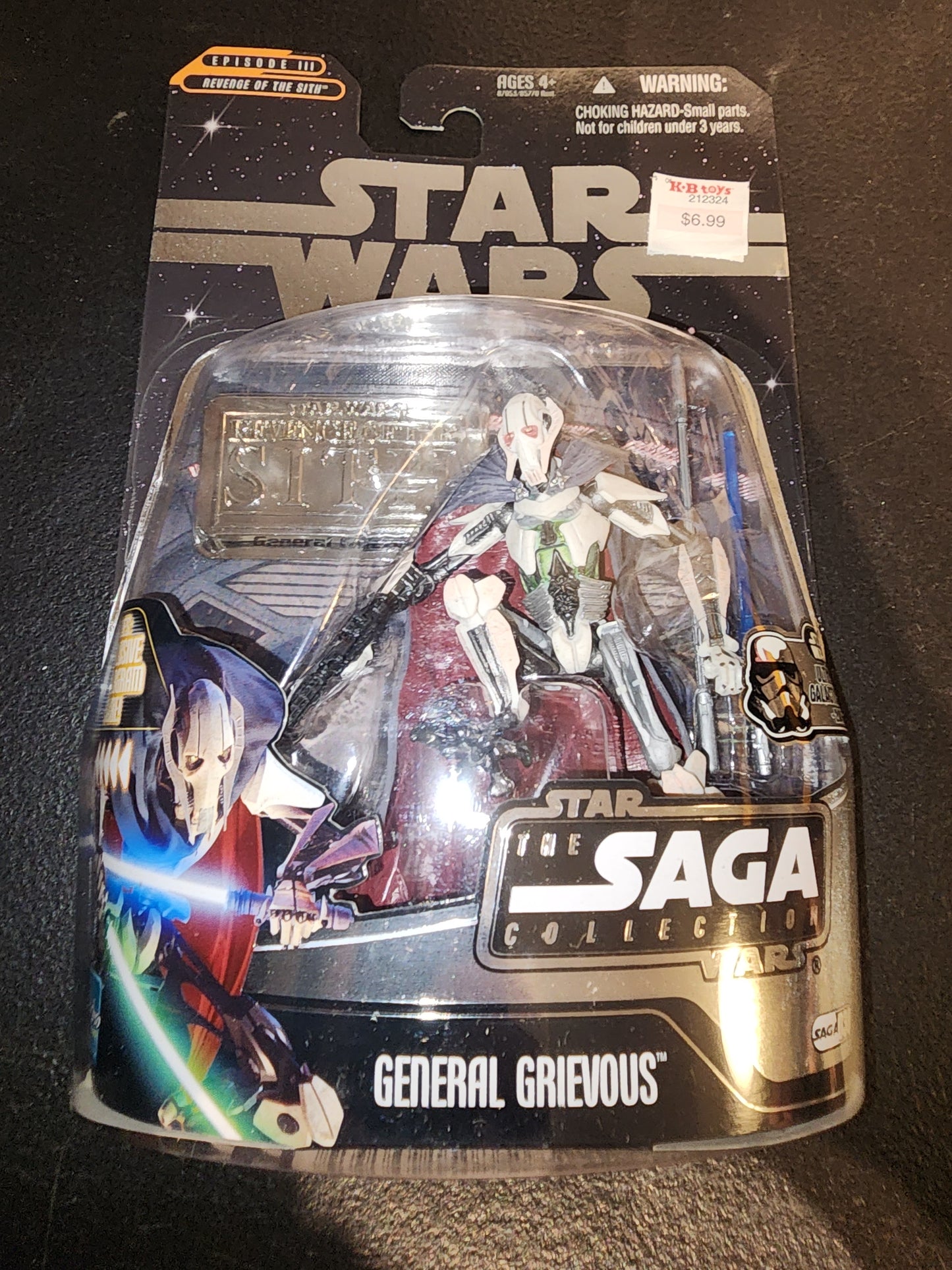 Star Wars GENERAL GRIEVOUS (Saga Collection)(#030) ULTIMATE GALACTIC HUNT RARE!