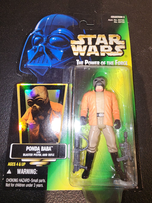 1996 Star Wars Vintage PONDA BABA Power OF The Force Action Figure New