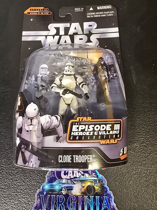 Star Wars Clone Trooper Saga Collection Heroes & Villains Figure