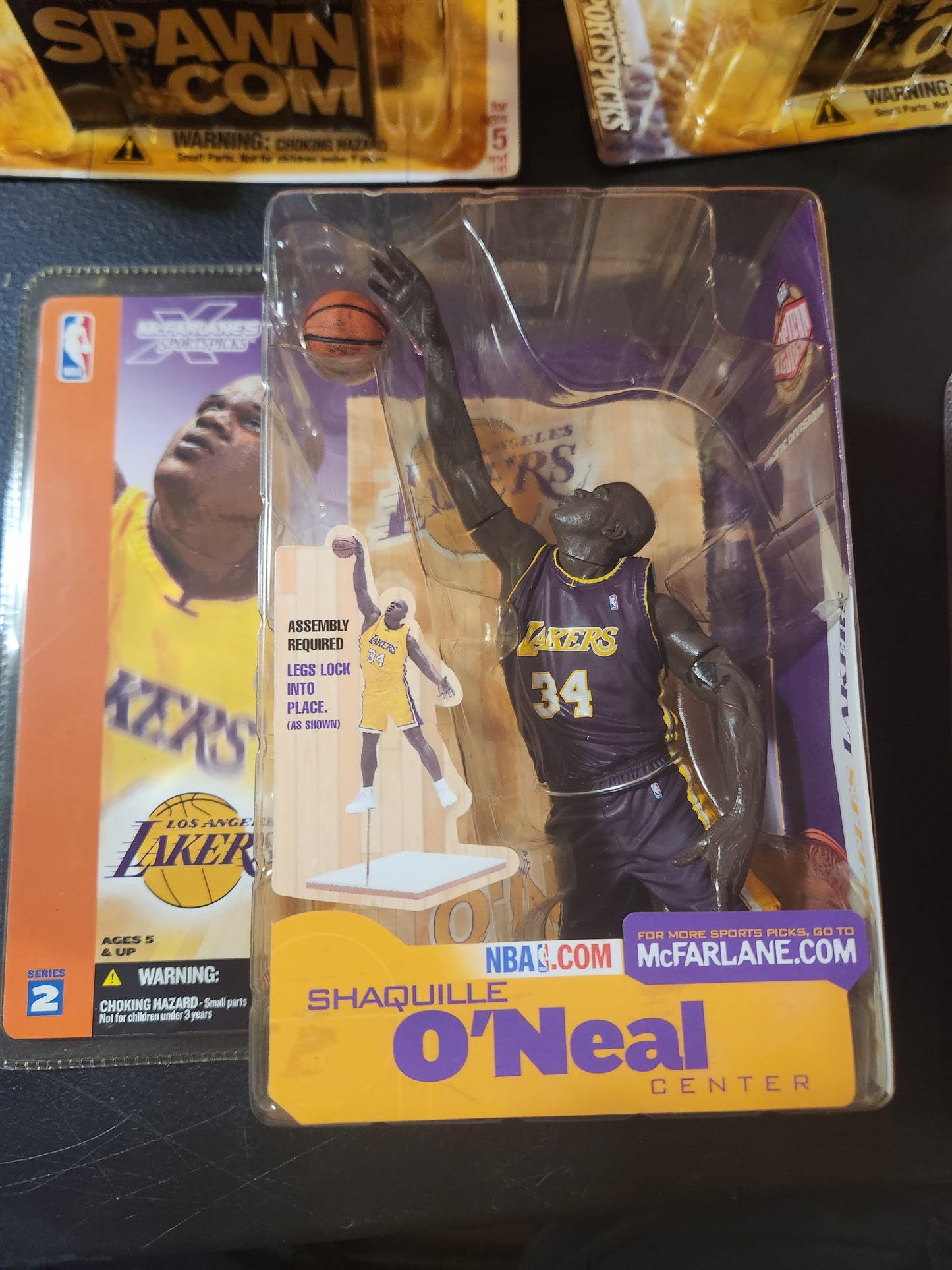 SHAQUILLE O'NEAL Vintage 2002 McFarlane's SportsPicks LA Lakers Action Figurine