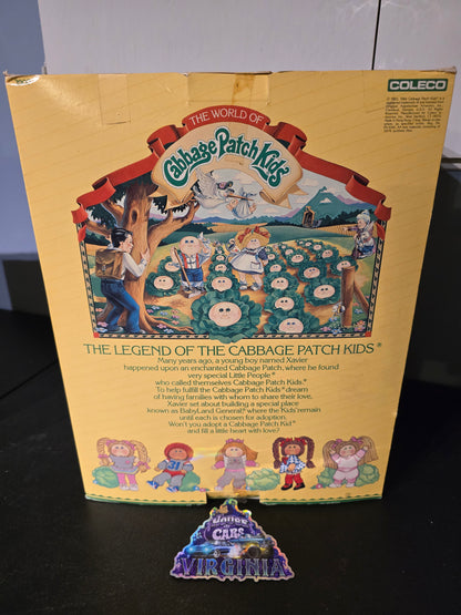 Vintage 1985 Cabbage Patch Kids 3100 Peggy Trista VHTF I can hold my crayon The Official