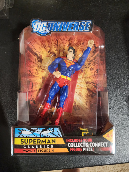 MATTEL DC UNIVERSE CLASSICS WAVE 6 FIGURE 4 SUPERMAN - Sealed - 2008