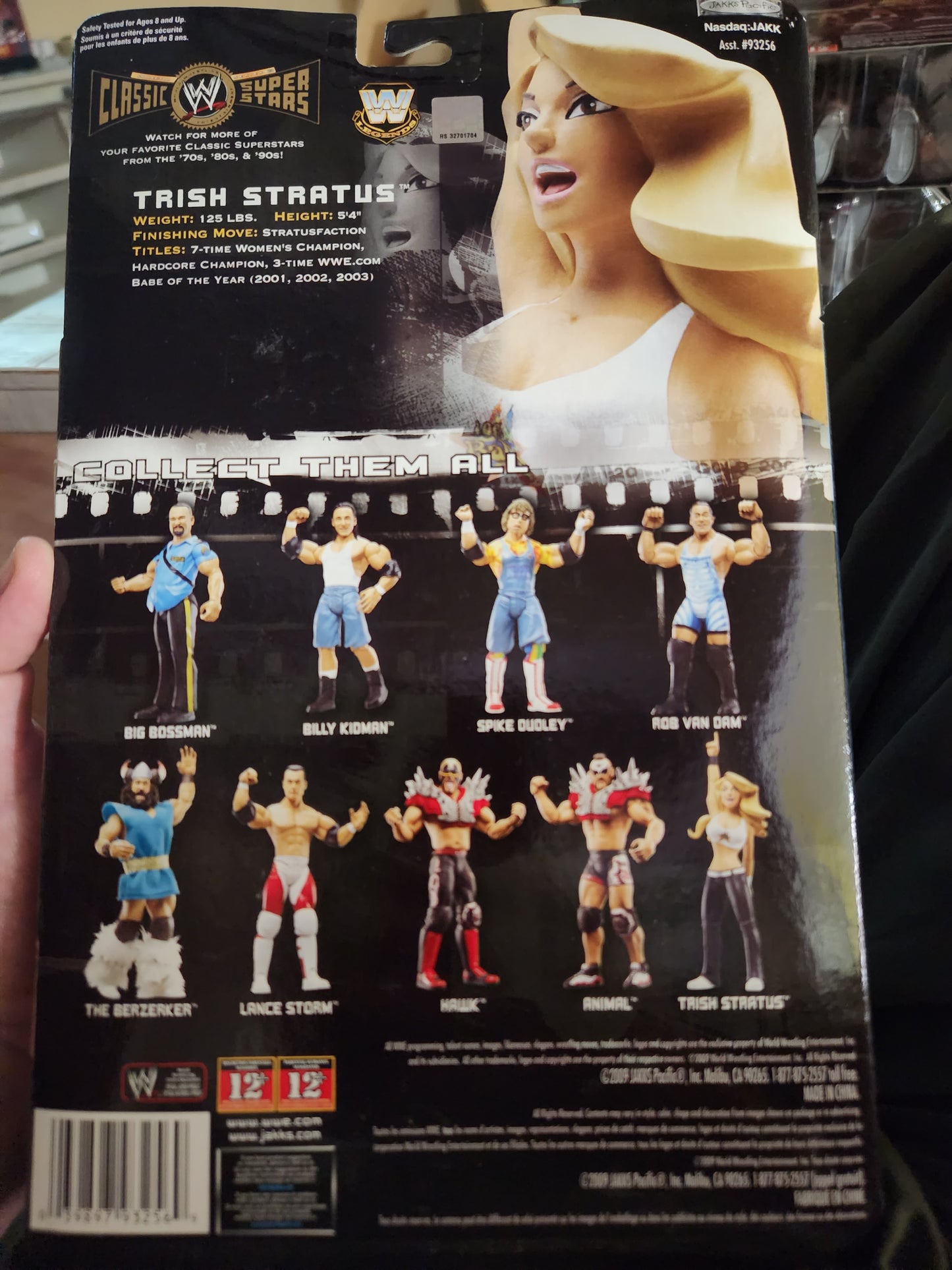 Jakks Pacific WWE Classic Superstars Trish Stratus Figure Series #23 New Sealed