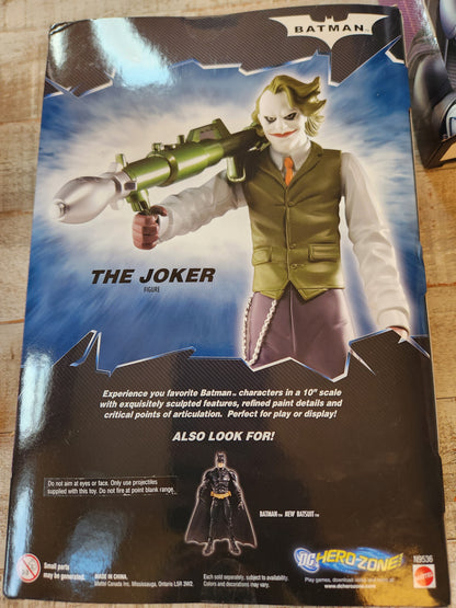 2008 Mattel Batman The Joker 10" Figure