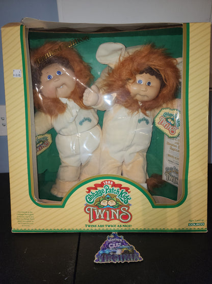 Cabbage Patch kids twins 1985 New In Box Limited Edition. Lion outfit extremely rare.