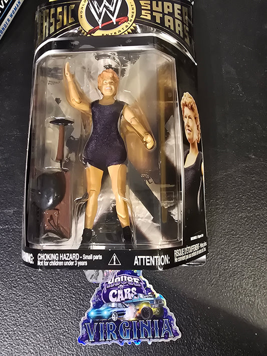 WWF Mae Young  CLASSIC SUPERSTARS SERIES 18 jakks moc NEW wrestling