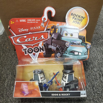 Disney Pixar Cars Toon - Eddie & Rocky #39&#40