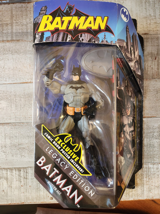 DC Batman Legacy Edition Batman Modern Age With Comic Book Poster By Mattel Toys