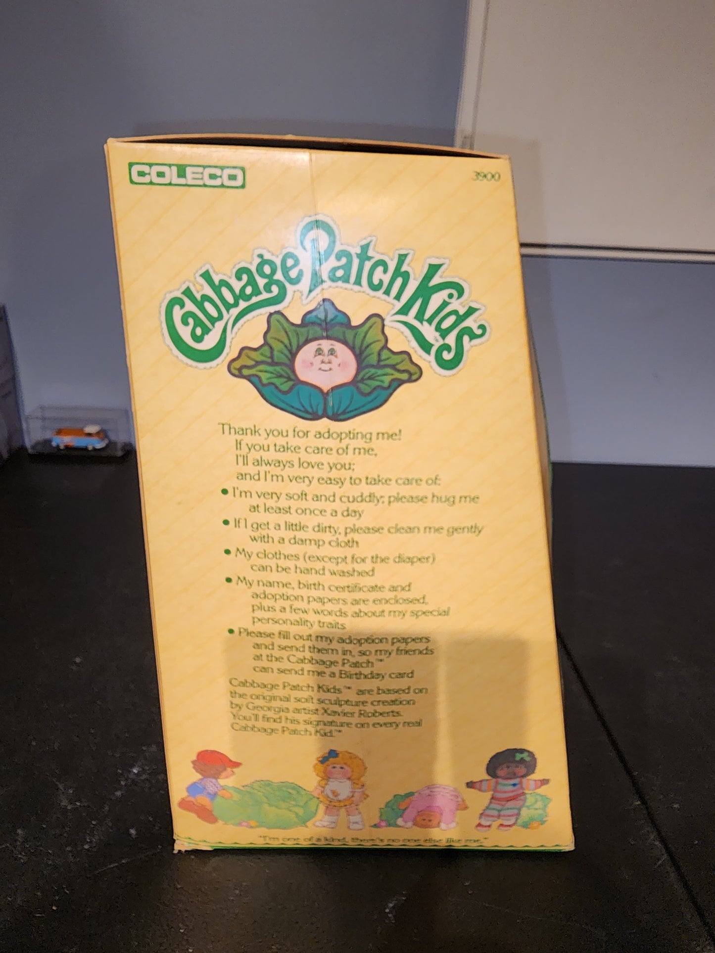 1983 Cabbage Patch Kids Babies doll w/ adoption papers.