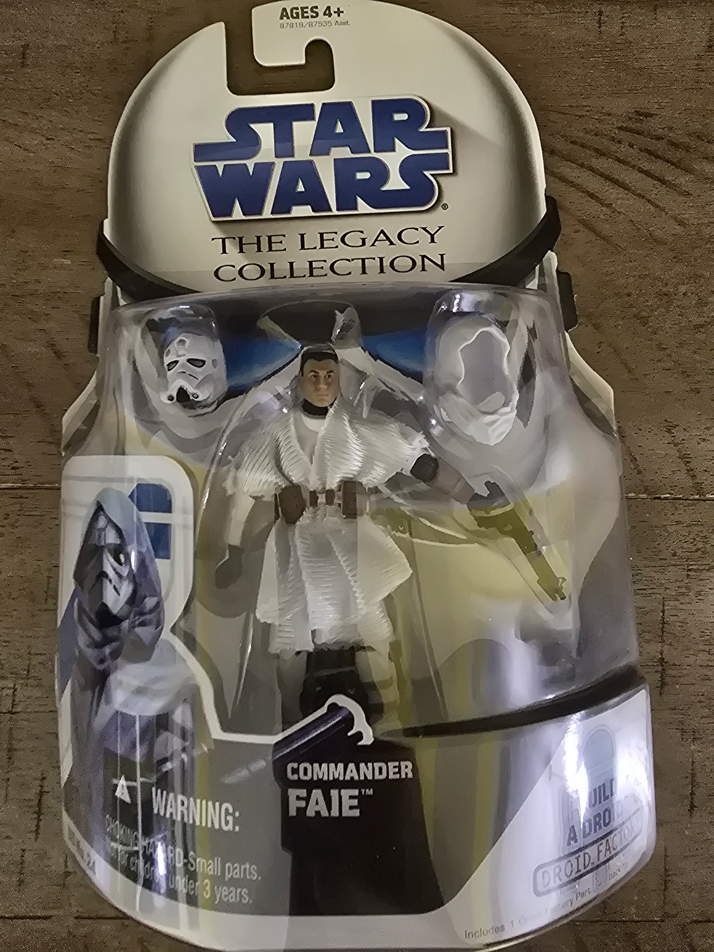 Star Wars The Legacy Collection Commander Faie 3.75" Figure SAGA 2008 NO.24 NEW