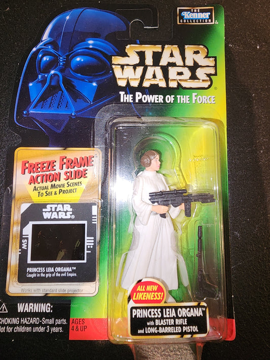 Star Wars Power of The Force Freeze Frame Princess Leia Organa Kenner Figure