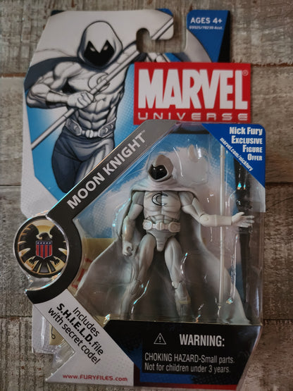 Hasbro Marvel Universe 3.75" Series 4 Action Figure Moon Knight NEW RARE MINT