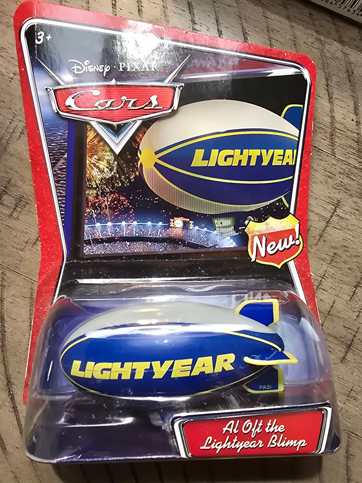 Disney Pixar Cars Al Oft the Lightyear Blimp Diecast Blimp New