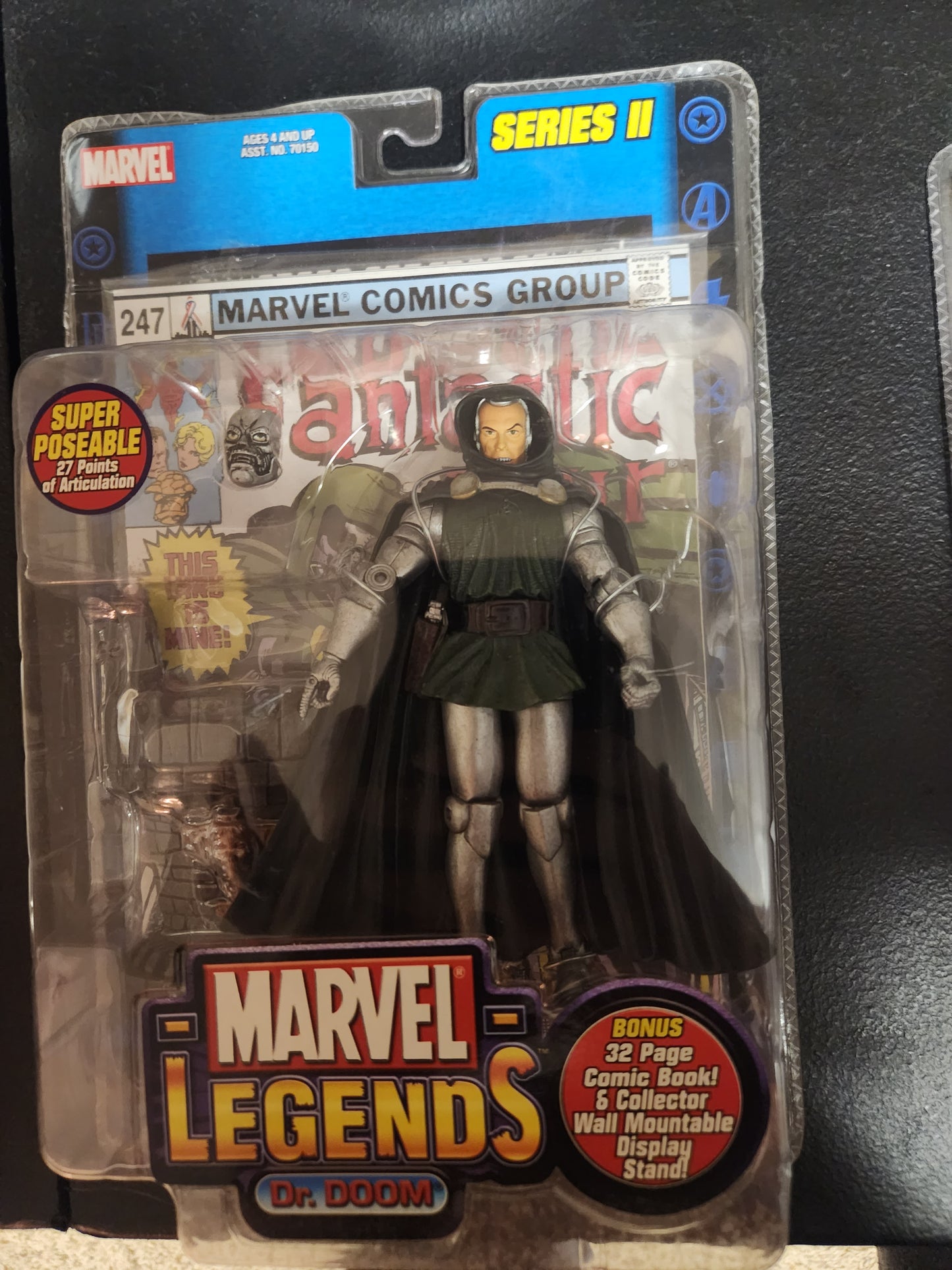 NEW DR DOOM MARVEL LEGENDS SERIES 2 II 2002 ToyBiz