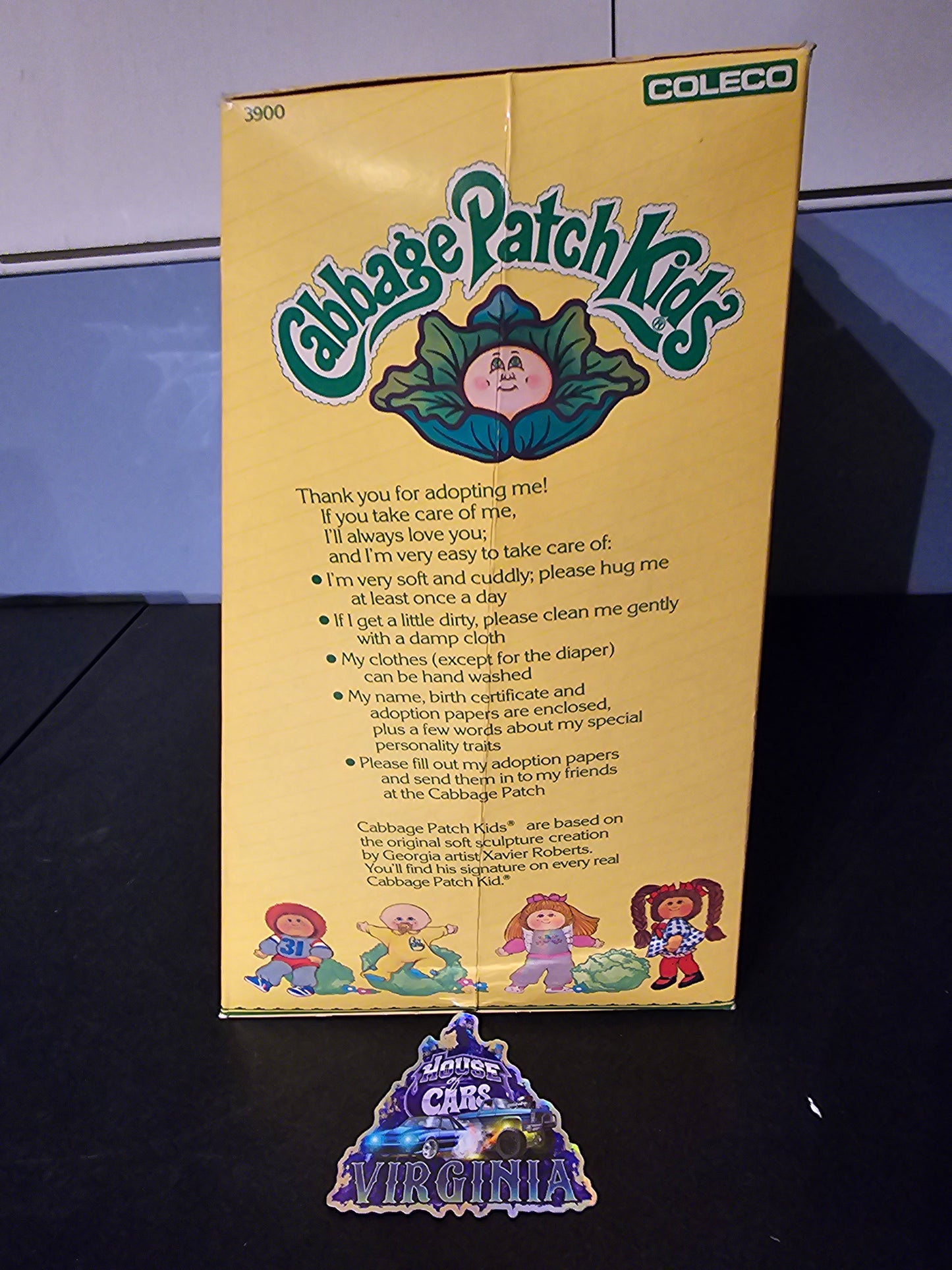 1985 Cabbage Patch Kids 3900 Naomi Anita with runners jacket VHTF Ventage