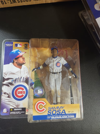 McFarlane Series 6 SAMMY SOSA CUBS Pinstripe Variant Figure 2003