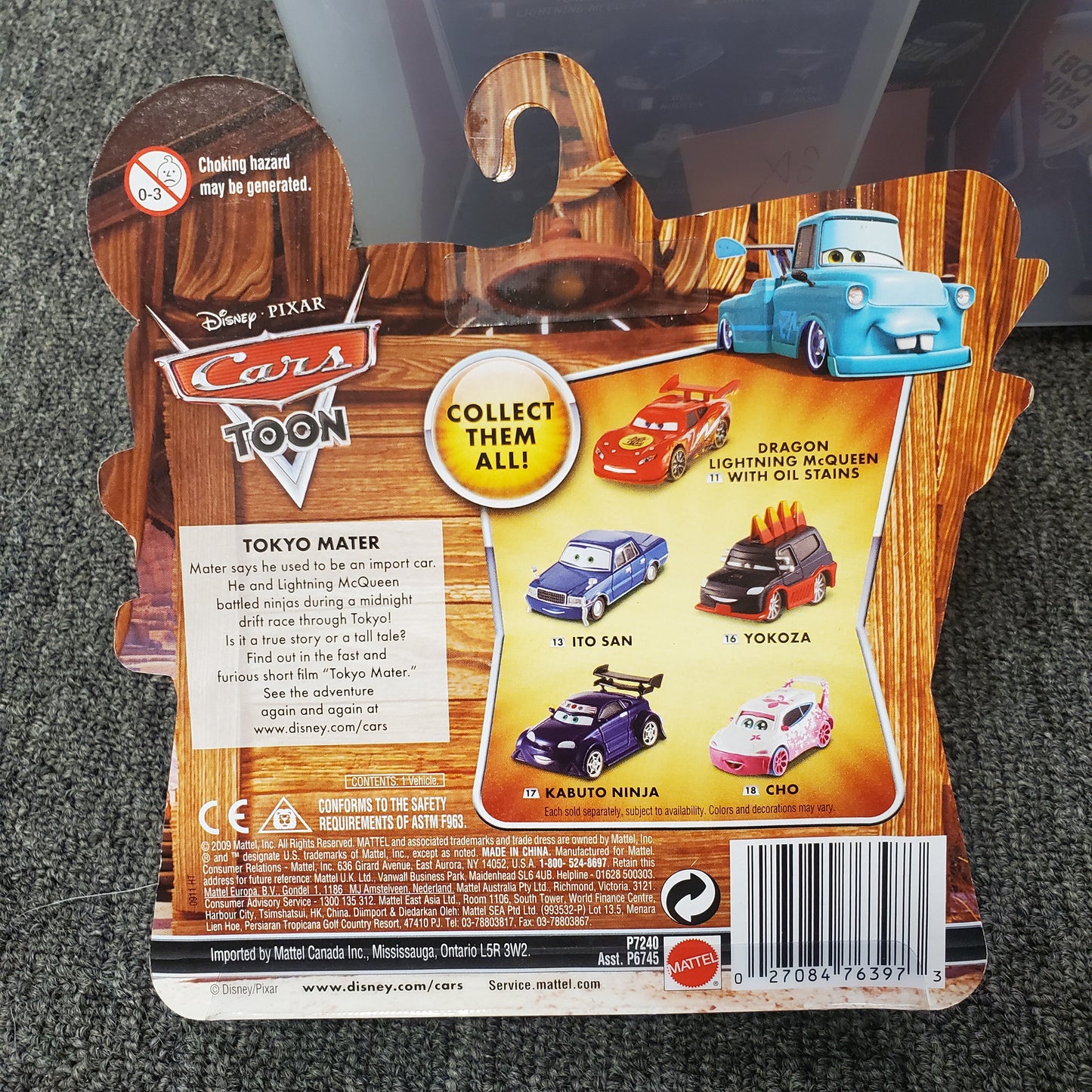 Disney Pixar Cars Toon - Kabuto Ninja