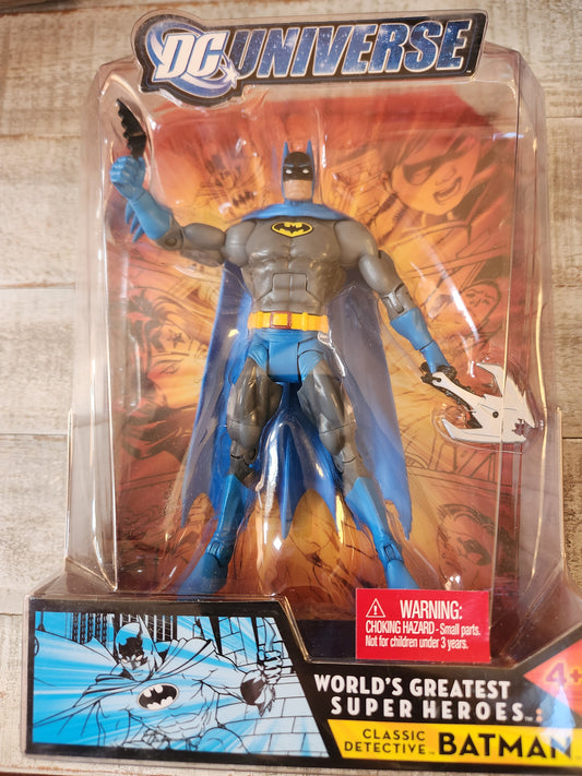 DC Universe Worlds Greatest Hero’s Classic Detective Batman Mattel 2008 New