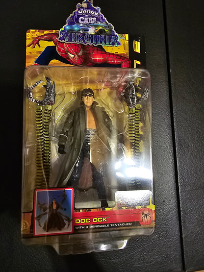 Spider-Man 2 Doc Ock Action Figure 4 Bendable Tentacles Toy Biz New Sealed