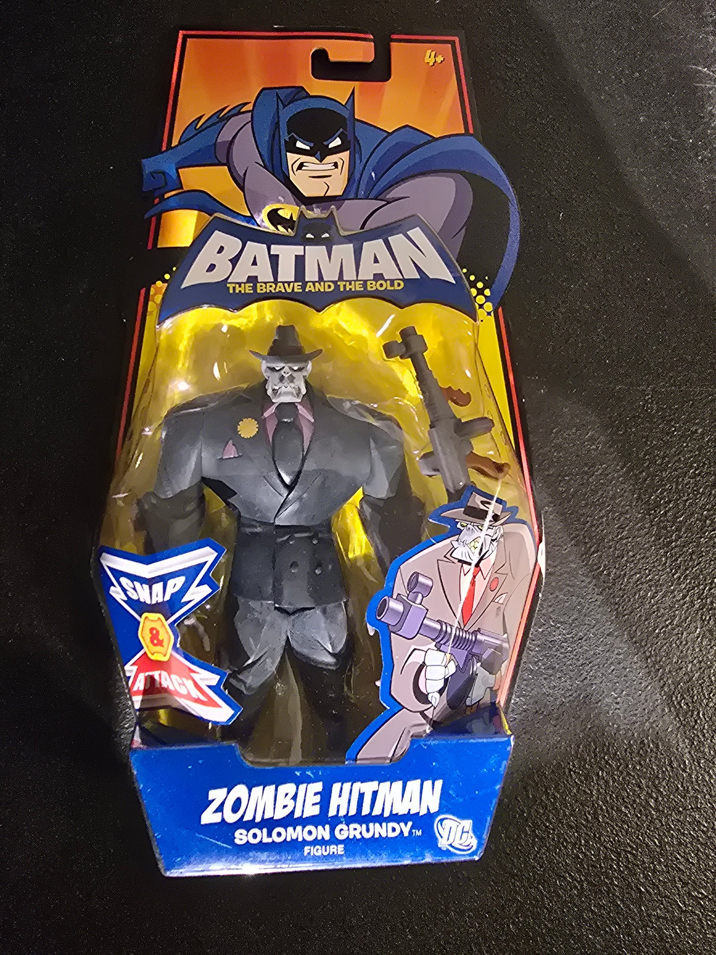 Batman Brave & Bold Solomon Grundy Zombie Hitman Action Figure Snap Attack MOC DC