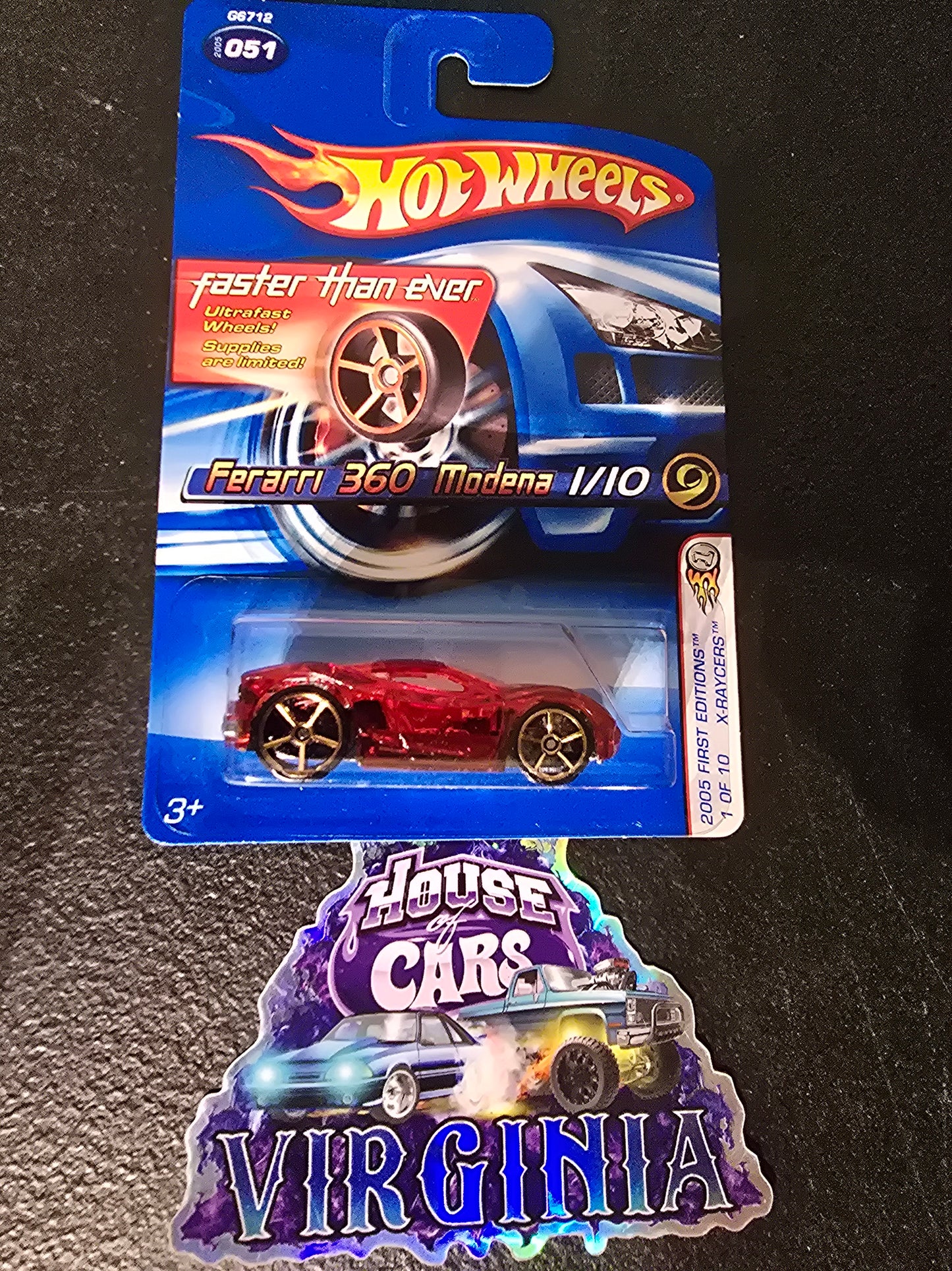 Van / Sports Car / Hot Wheels 0351 Ferrari 360 Modena X- Raycers  #H13 Mainline