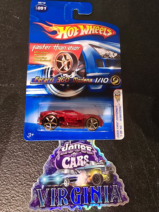 Van / Sports Car / Hot Wheels 0351 Ferrari 360 Modena X- Raycers  #H13 Mainline