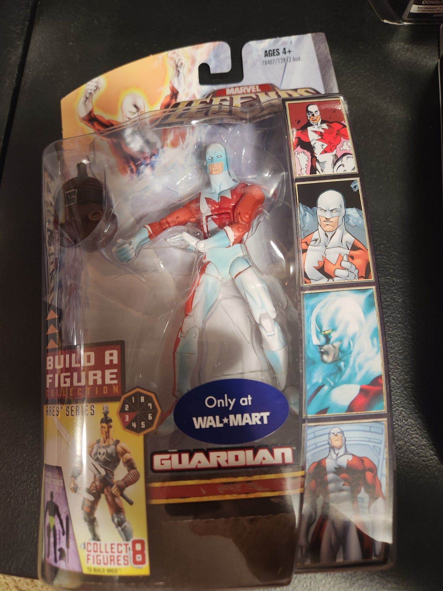 Marvel Legends Guardian Hasbro Ares BAF Alpha Flight Vindicator Wal-Mart