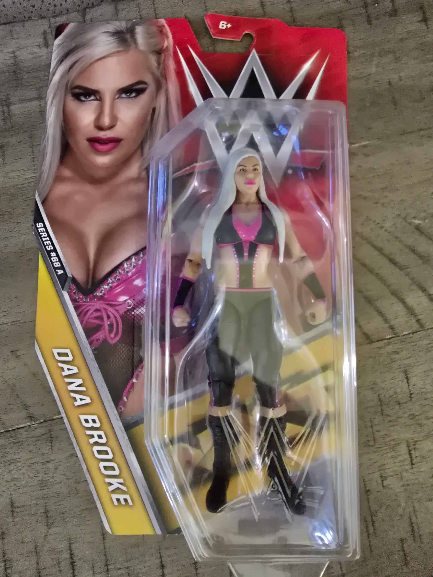 Mattel WWE Wrestling Basic Series 68A NXT Figure Dana Brooke