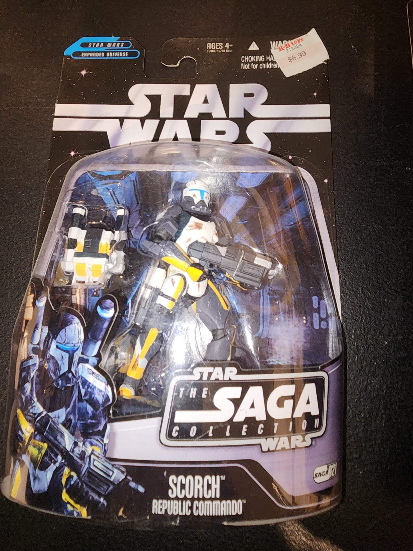 Hasbro Star Wars Saga Collection Scorch Republic Commando