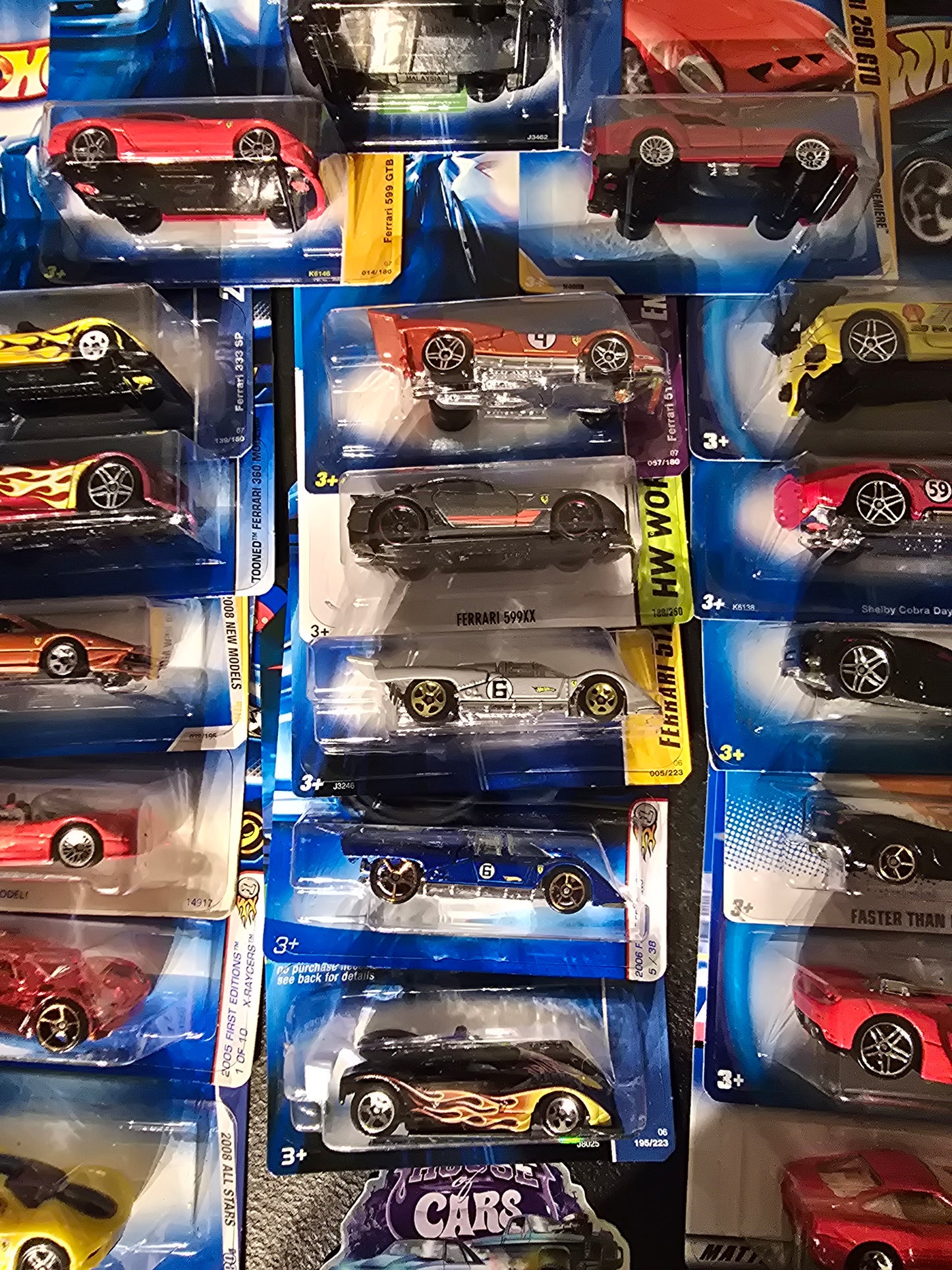 Hot Wheels Ferrari Lot of 20 different Ferraris Mainline