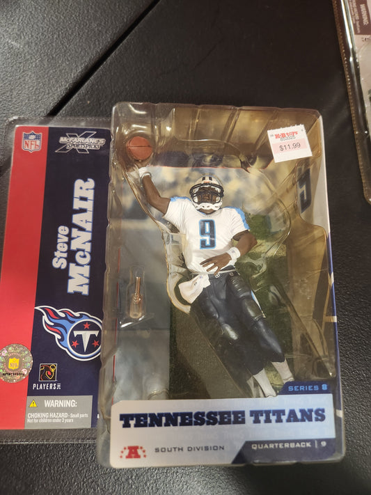 McFarlane's Sportspicks Steve McNair Tennessee Titans Action Figure NFL Series 8