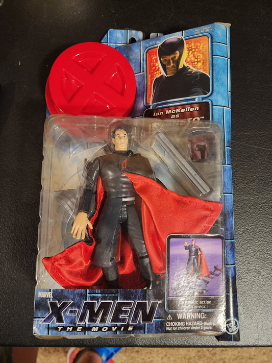 X-Men the Movie: IAN MCKELLEN AS MAGNETO 6" Action Figure (2000, Toy Biz)