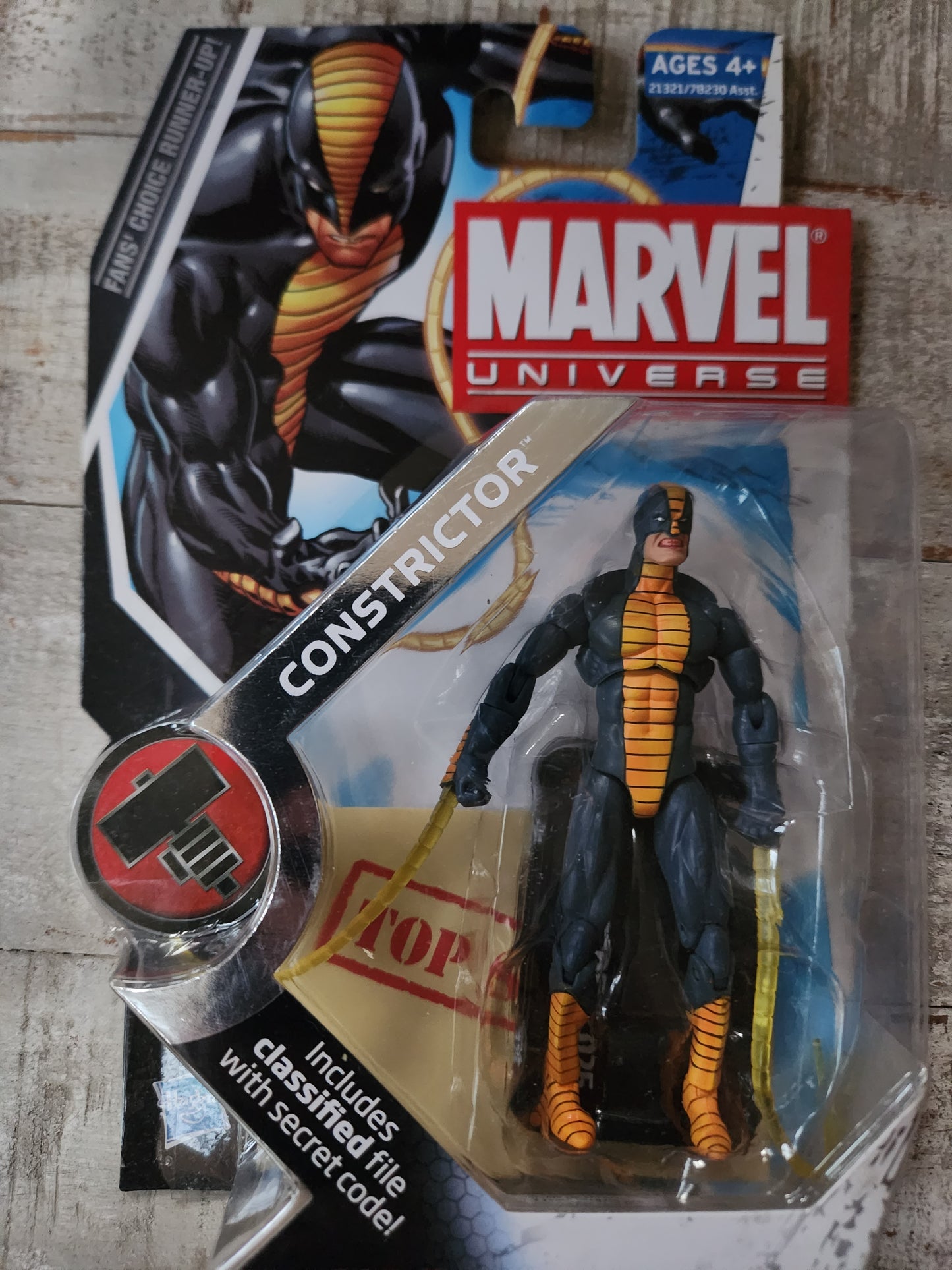 Marvel Universe 3.75 Constrictor Series 2 #25 Hasbro New NIP.