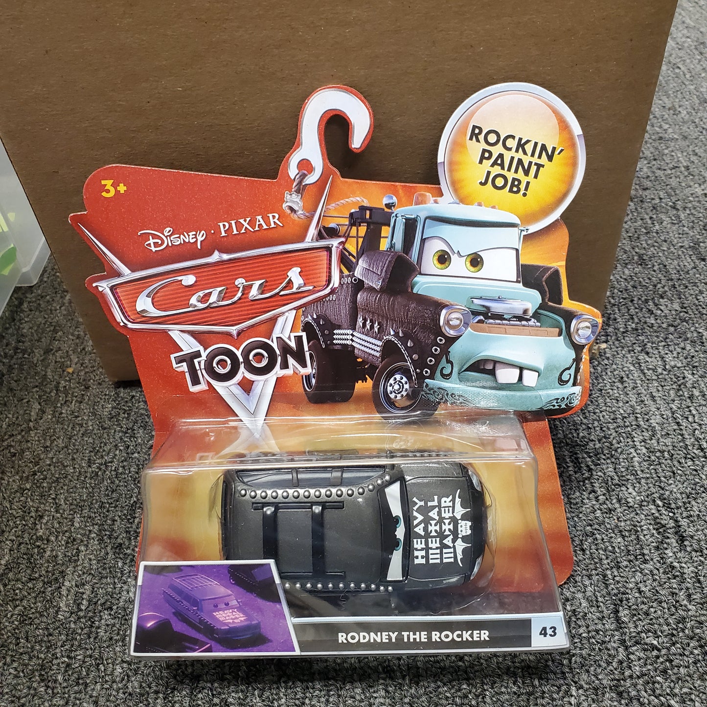 Disney Pixar Cars Toon - Rodney the Rocker #43