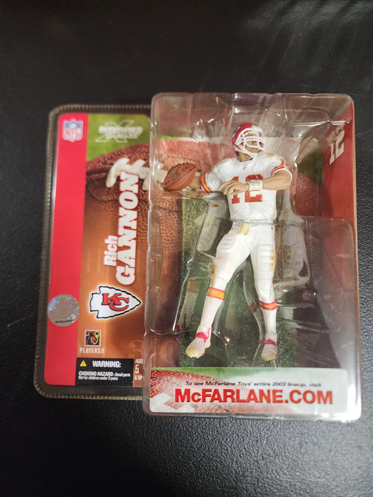 MCFARLANE RICH GANNON 2003 CHIEFS VARIANT FIGURE NRFB