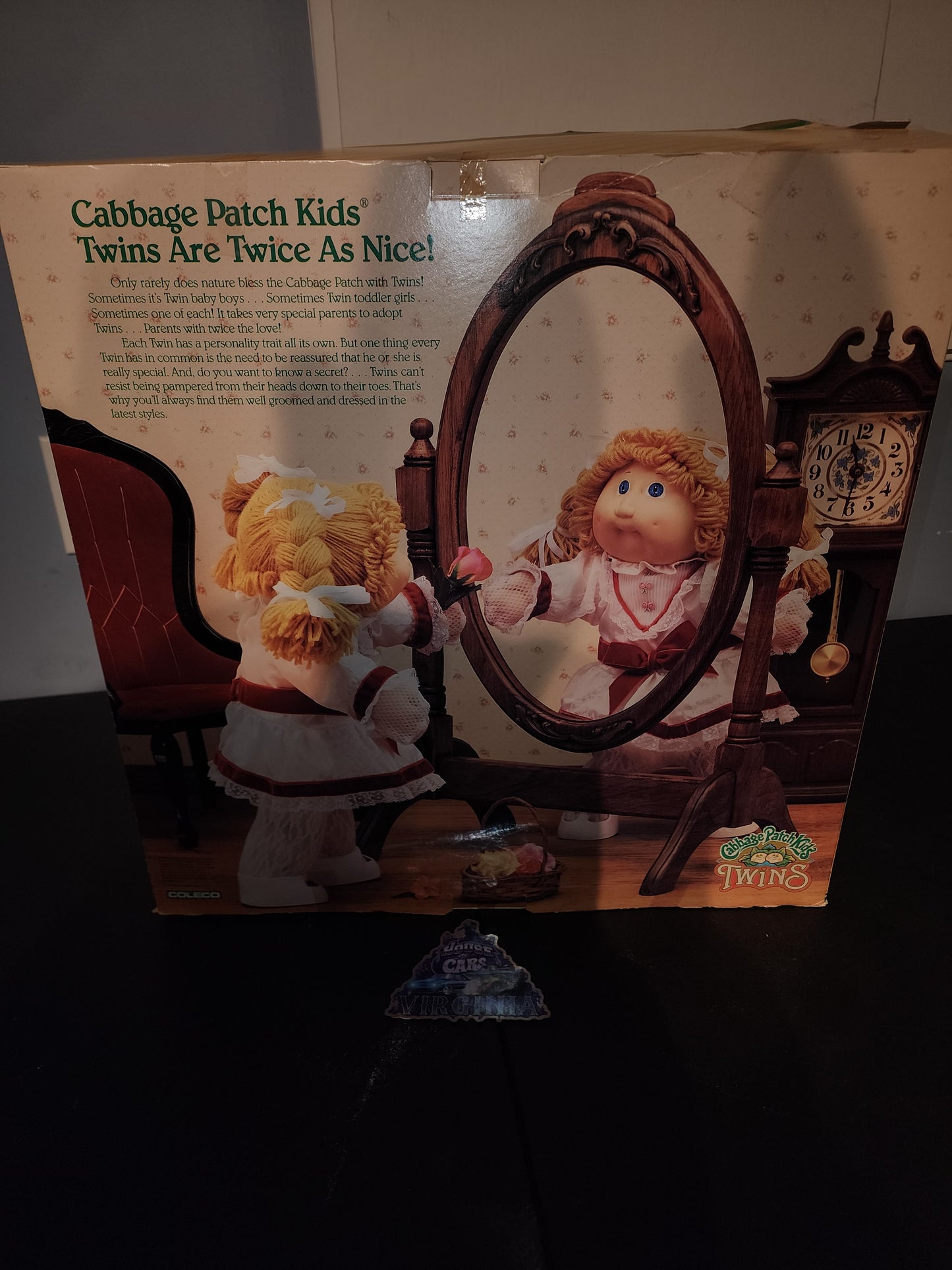 Cabbage Patch kids twins 1985 New In Box Limited Edition. Lion outfit extremely rare.